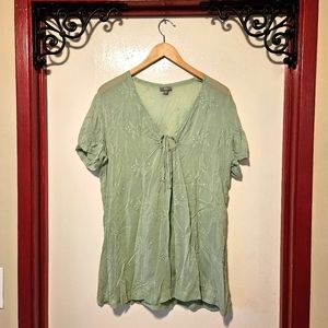 J. Jill Green Short Sleeve Top